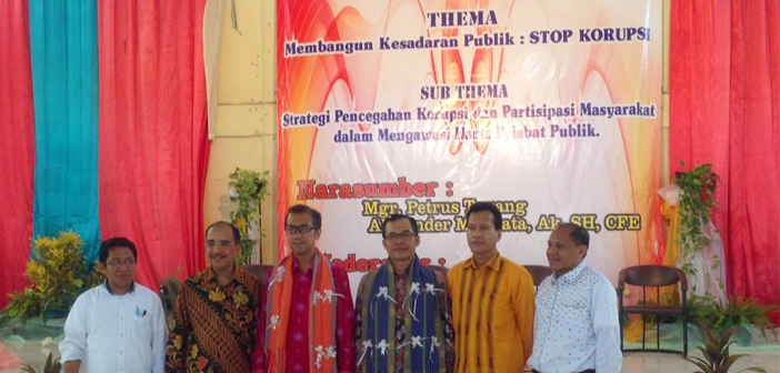 Seminar Stop Korupsi di Keuskupan Agung Kupang Mirifica News