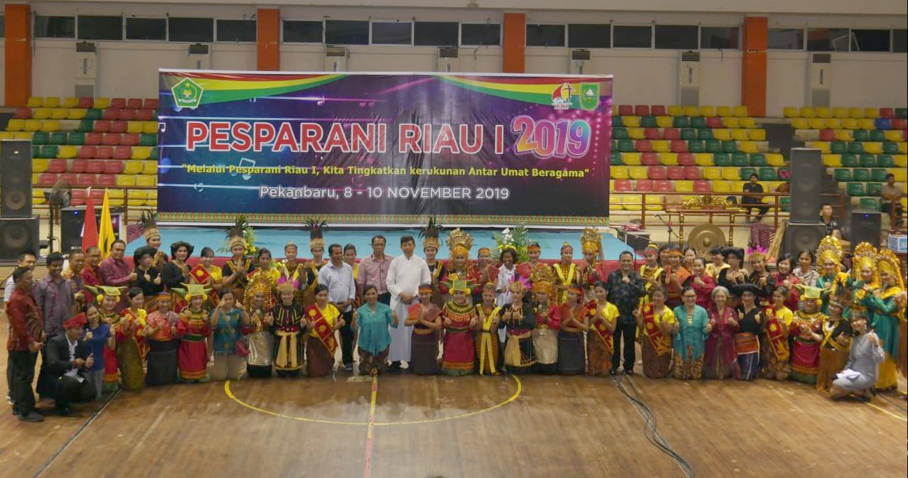 KomsosKWI, katekese, Keuskupan Padang, Konferensi Waligereja Indonesia, Pesparani, Riau