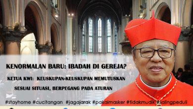 Covid19, Gereja Katolik, Gereja Katolik Indonesia, Hidup TV, Ignatius Kardinal Suharyo, KAJ, Katekese, Ketua KWI, Keuskupan Agung Jakarta, Komsos KWI, Konferensi Waligereja Indonesia, Majalah Hidup, Uskup Jakarta