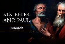 29 Juni, katekese, Komsos KWI, Konferensi Waligereja Indonesia, KWI, Para Kudus di Surga, Santo Paus Petrus Rasul dan Santo Paulus Rasul, Santo Ireneus dari Lyons, Santo Sirilus dari Alexandria, Santo Pelagius, Santo William dari Monte Vergine, Santo Santa, Teladan Kita, Bunda Maria, Rosario, Katekese, Para Kudus, Katolik, Sabtu Biasa XII, Gereja Katolik Indonesia, Katolik, Katekese, Umat Katolik, Lawan Covid 19