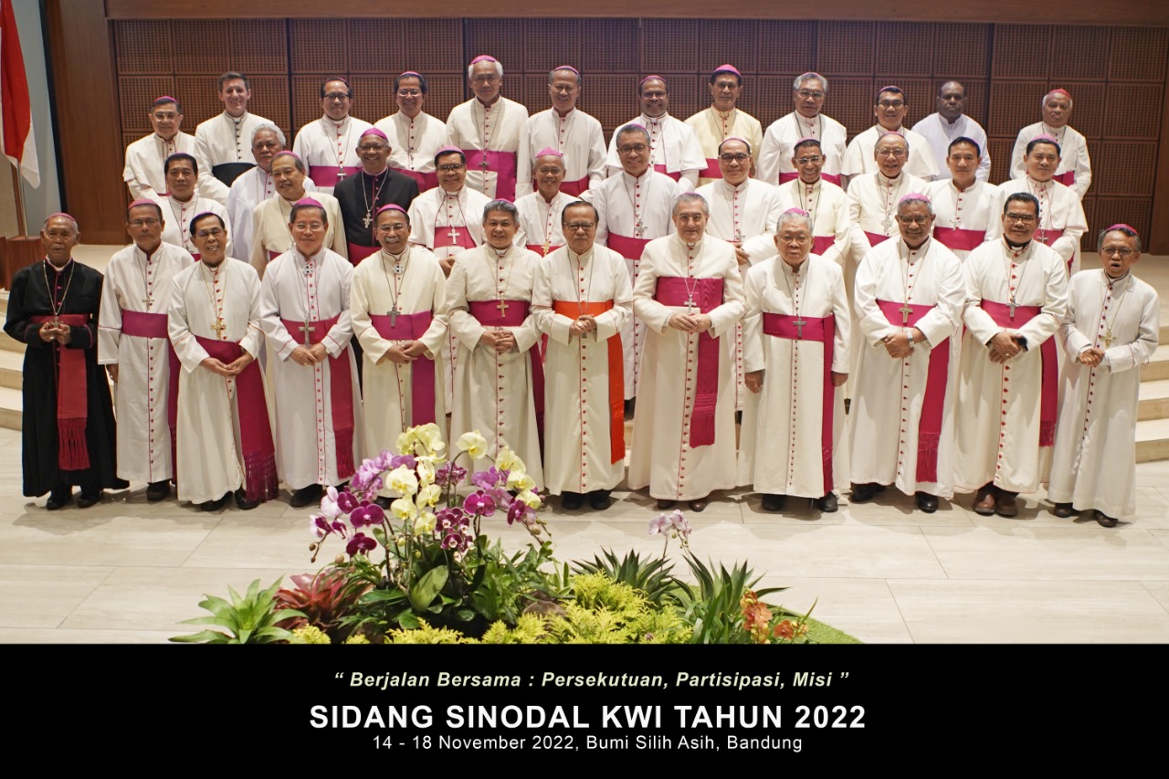 2022, Gereja Katolik Indonesia, Iman Katolik, Komisi Kataketik KWI, Komsos KWI, Konferensi Waligereja Indonesia, Katakese, Umat Katolik, Sidang Uskup, Uskup Indonesia, sidang sinodal