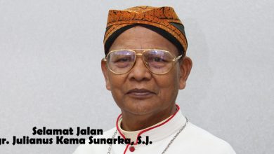 RIP, Rest in Peace, Selamat Jalan Mgr Julianus Kema Sunarka SJ, dalam damai Tuhan Mgr Julianus Kema Sunarka SJ, Keuskupan Purwokerto, Uskup Emeritus Purwokerto, katekese, Requiescat in Pace